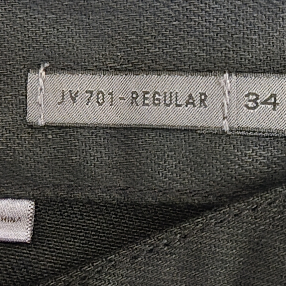 John Varvatos Black Relaxed Jeans J701 - BLACK WEFT JEANS - Picture 3 of 14